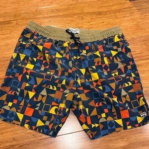 Billabong size Large swim trunks